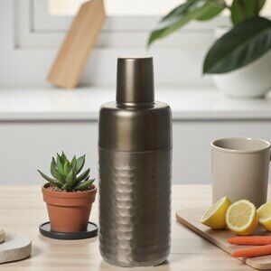 Gun Metal Cocktail Shaker